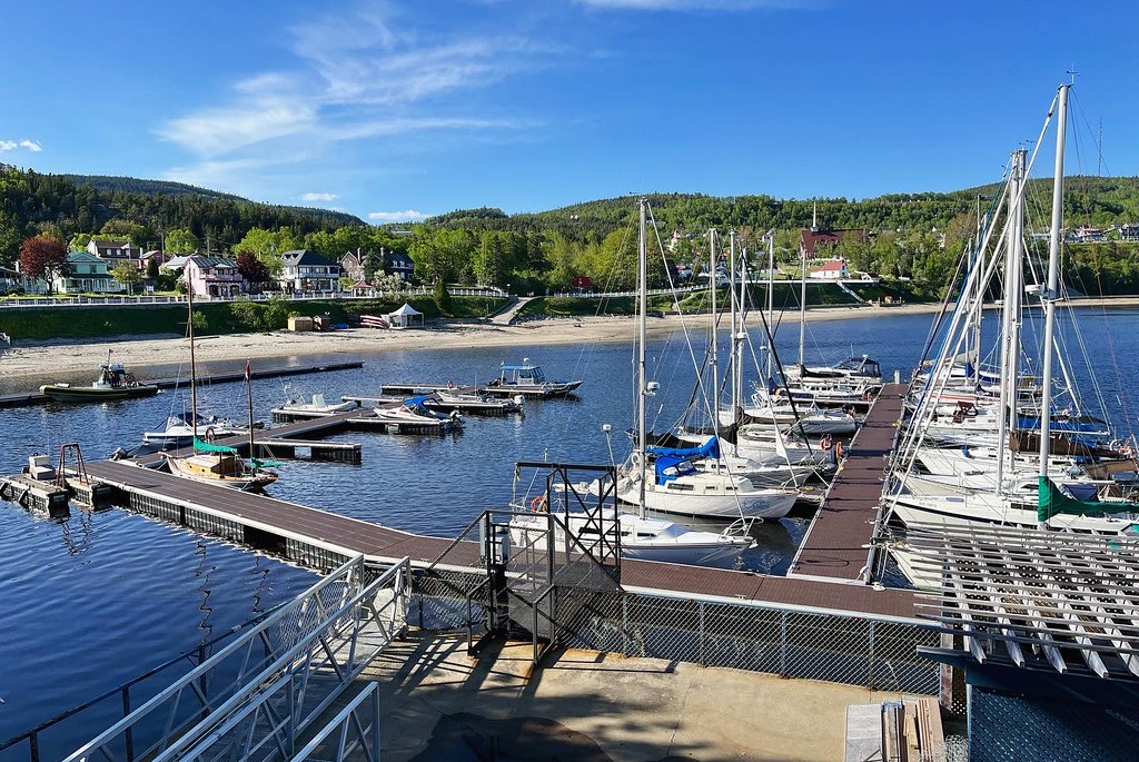 The charming town of Tadoussac