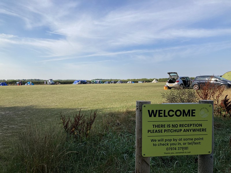 Field House Farm Campsite Yorkshire Wolds Cyclist Friendly