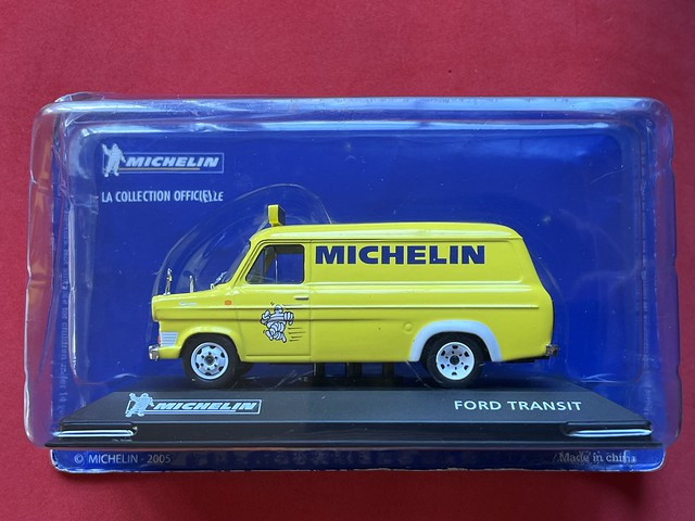Sonic International - Michelin - La Collection Officielle  -  Ford Transit Mk I - Miniature Diecast Metal Scale Model Motor Vehicle