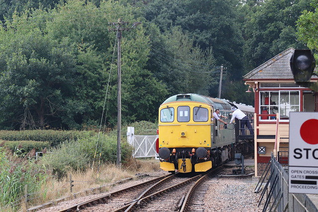 Exchanging Tokens:  Preserved BR 33202 at Wittersham Road