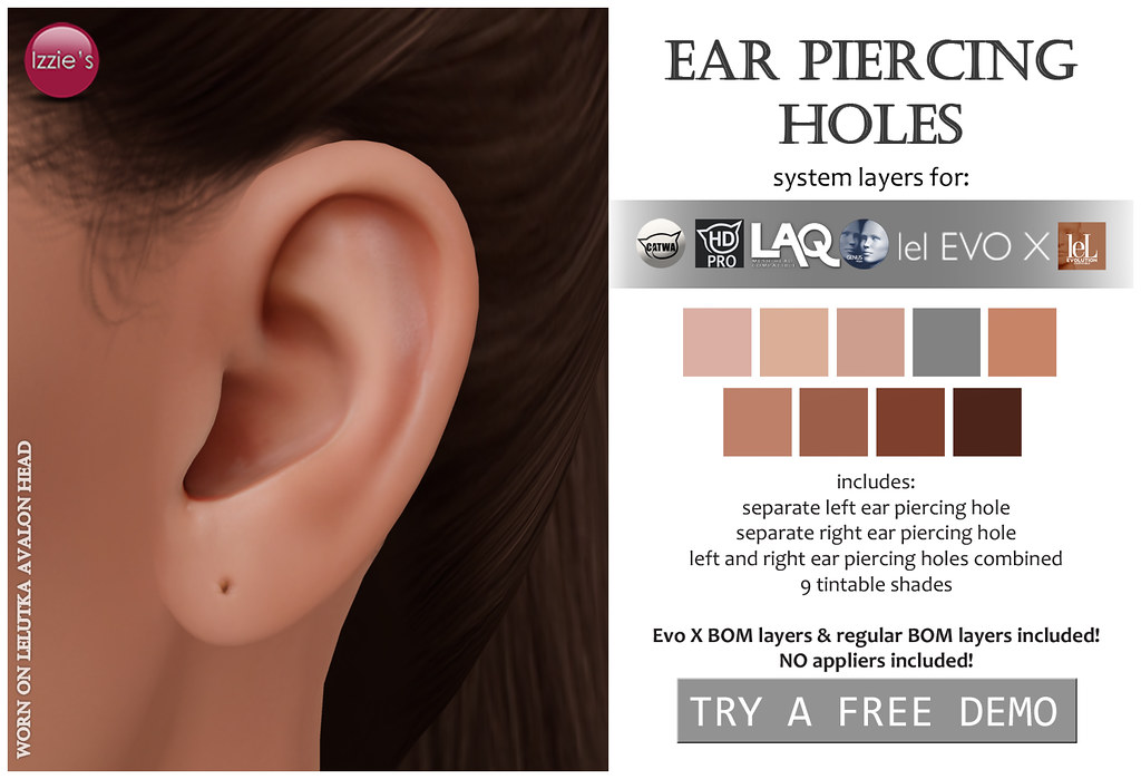 Ear Piercing Holes for FLF