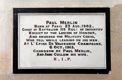 Paul Merlin, 1915