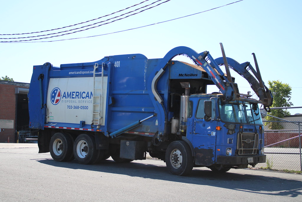 American Disposal truck 401