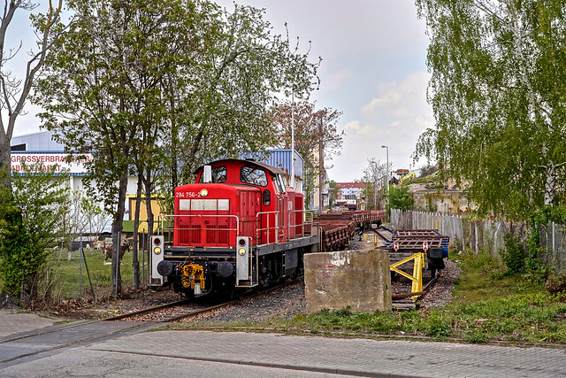 DB Cargo_294 756-2_Mannheim-Handelshafen 29.04.2021 [Anschlussbedienung Scherer & Kohl]