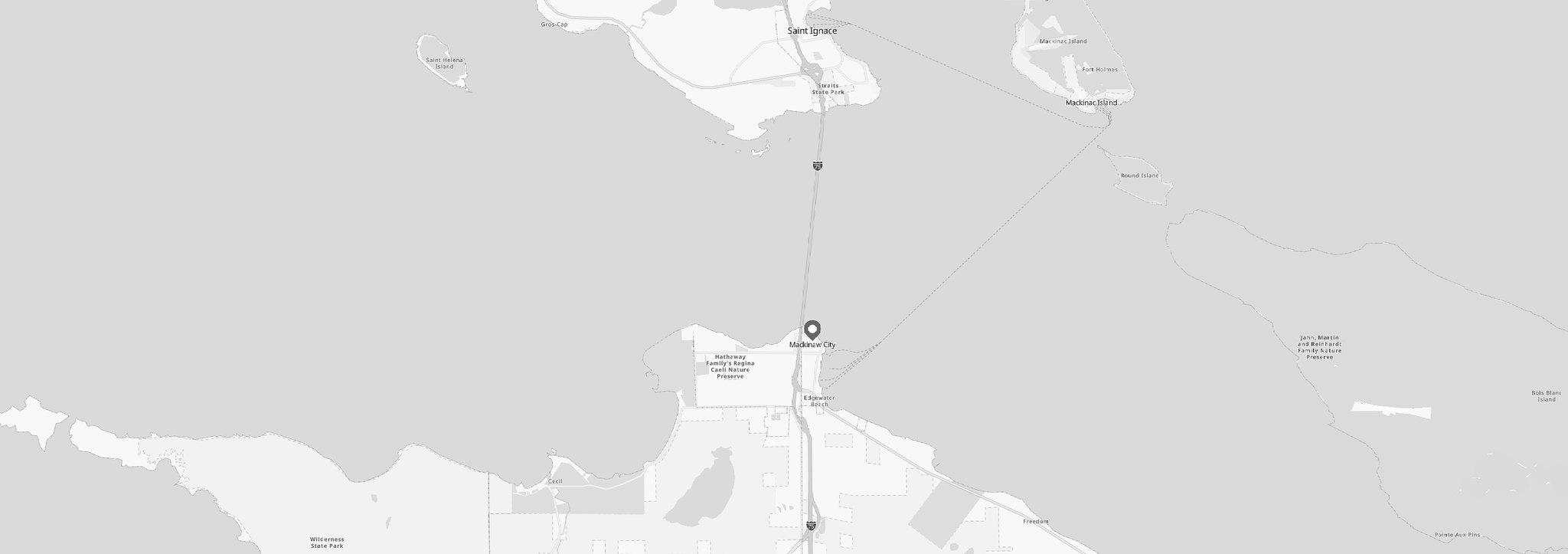 Map - Mackinaw City, MI