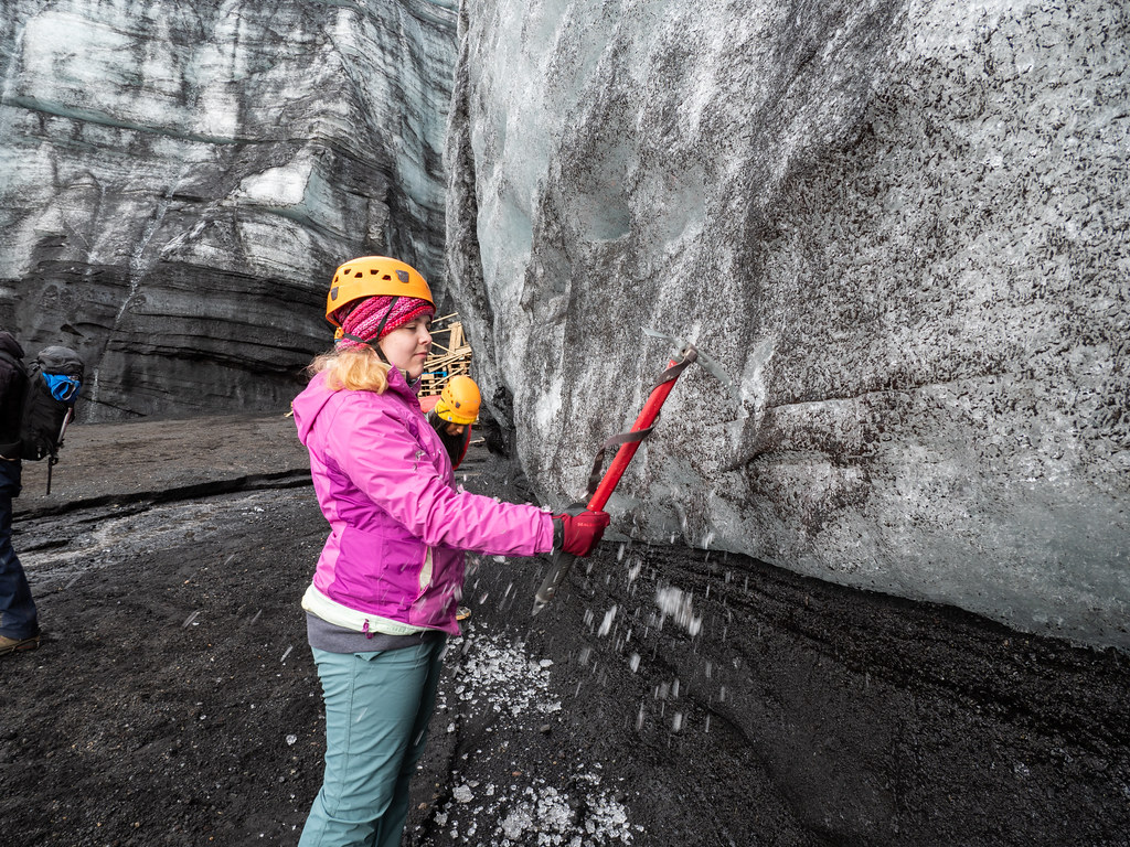 Ice axe fun