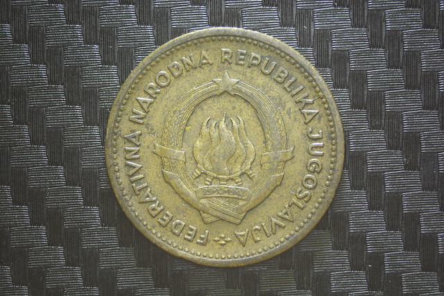 World Coins - Yugoslavia 10 dinara, 1955