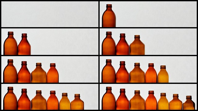 Seven kinds of bottles / Sequence/Progression