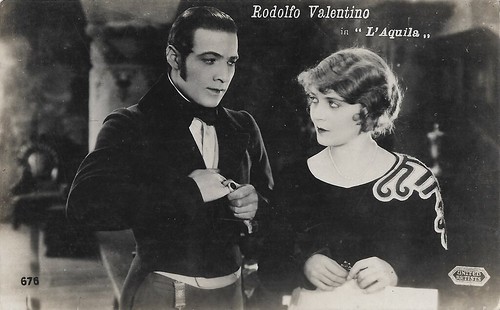 Rudolph Valentino and Vilma Banky in The Eagle (1925)