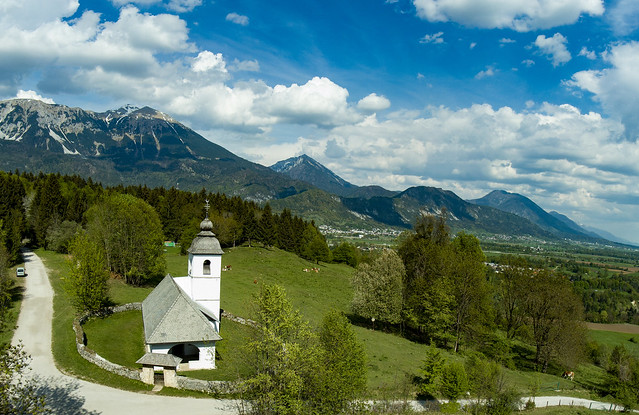 Kite Aerial photography in Slovenia