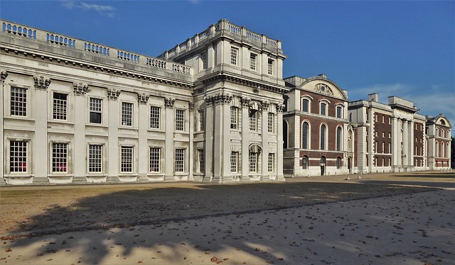 King Charles and King William Courts, Old Royal Naval College, Greenwich, London