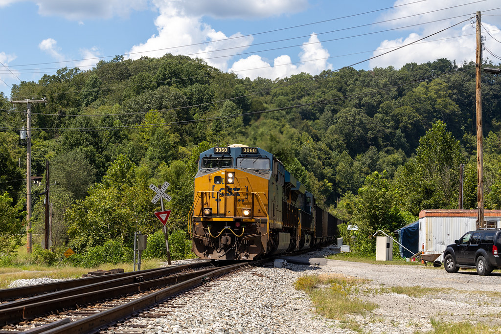 E00615 - CSXT 3060 East at W.E. McCorkle, WV | RCBphotography | Flickr