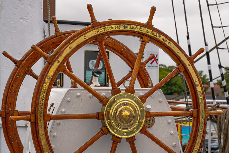 Gerald - ship's wheel