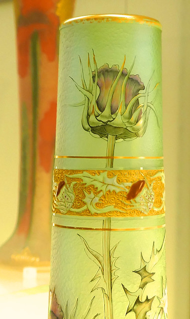 Émile Gallé, Nancy,  Jugendstilglas (Art Nouveau vase)