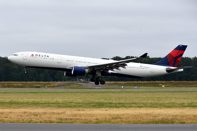 Delta Air Lines - Airbus A330-300 - N807NW - Portland International Airport (PDX) - May 31, 2019 094 RT CRP