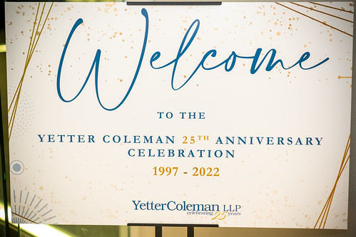 Yetter Coleman 25th Anniversary Photos