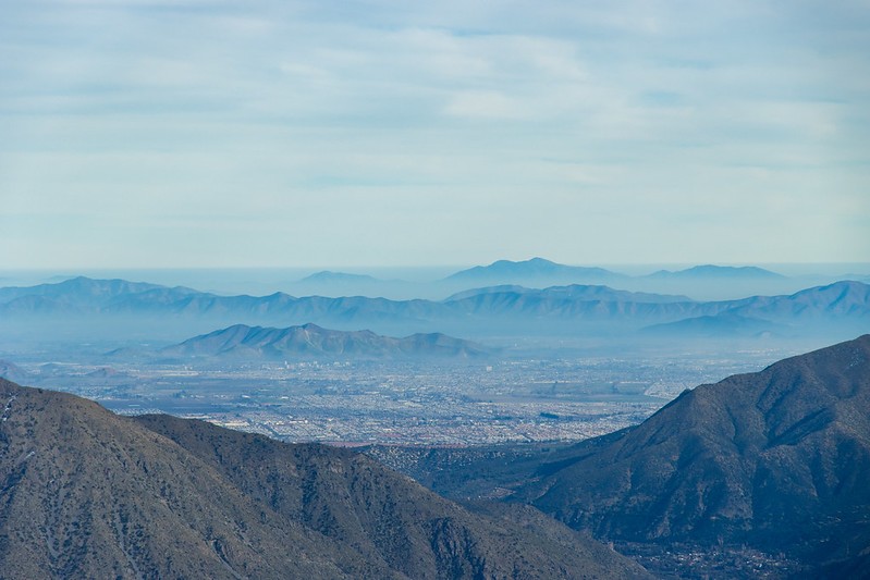 Actually quite a "clear" day by Santiago standards