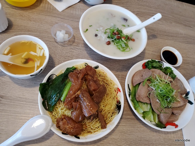  Very Good Congee & Noodle spread