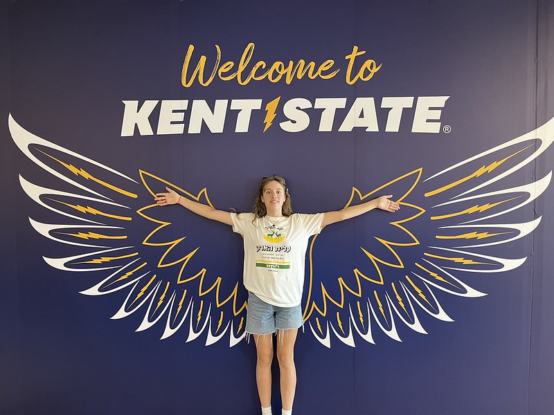 Olivia Moving in for Freshman Year at Kent State University