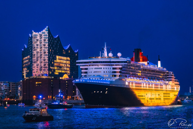 Queen Mary 2 @ Blue Port Hamburg