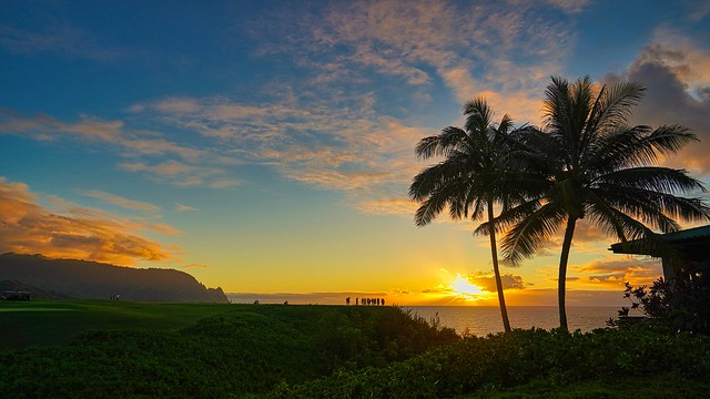 Sunset Princeville Kauai