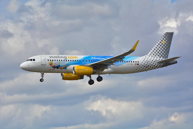 (ORY) Vueling Airbus A320  EC-MLE 