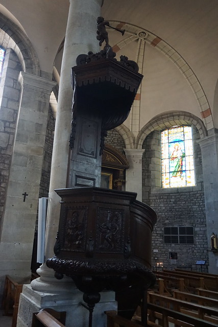 Eglise Saint-Sébastien, Saint-Loup-sur-Semouse : la Chaire