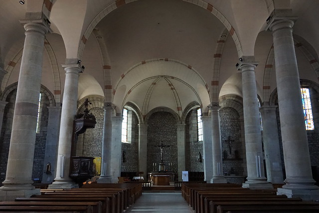 Eglise Saint-Sébastien, Saint-Loup-sur-Semouse : Vue intérieure