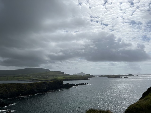 View From Valentia Island, County Kerry - Skelligs Just About Visible To The Right