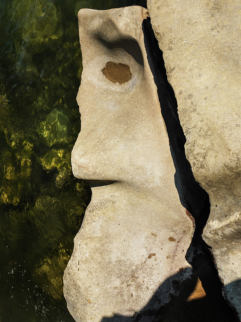 Rock face (found sculpture)