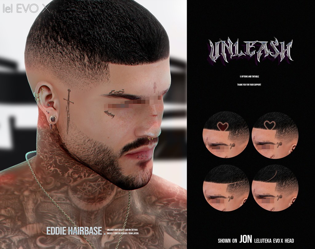 UNLEASH – Eddie hairbase // EVO X only