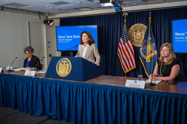 Governor Hochul Holds COVID-19 and Monkeypox Briefing