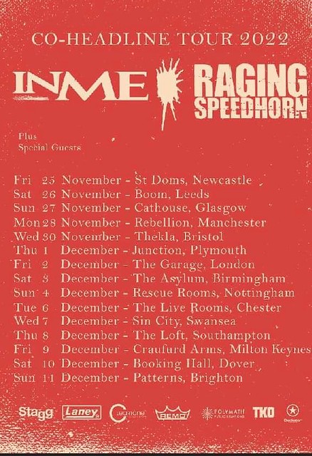 Raging Speedhorn Announce Co-Headline Tour With Inme