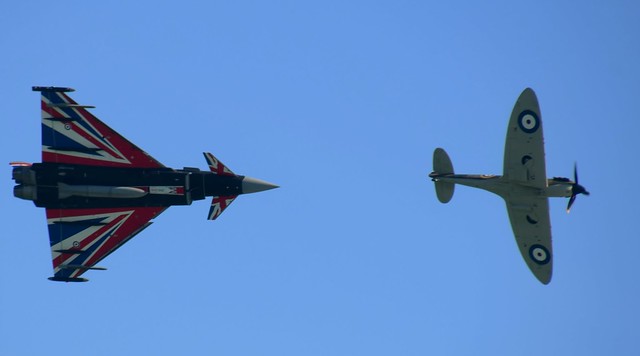Typhoon & Spitfire (old & new!)