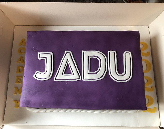 JADU corporate cake for work function