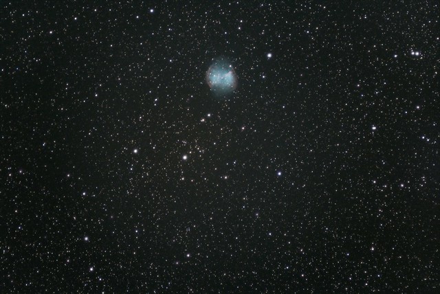 Dumbbell Nebula (M27) - Camera Experiment