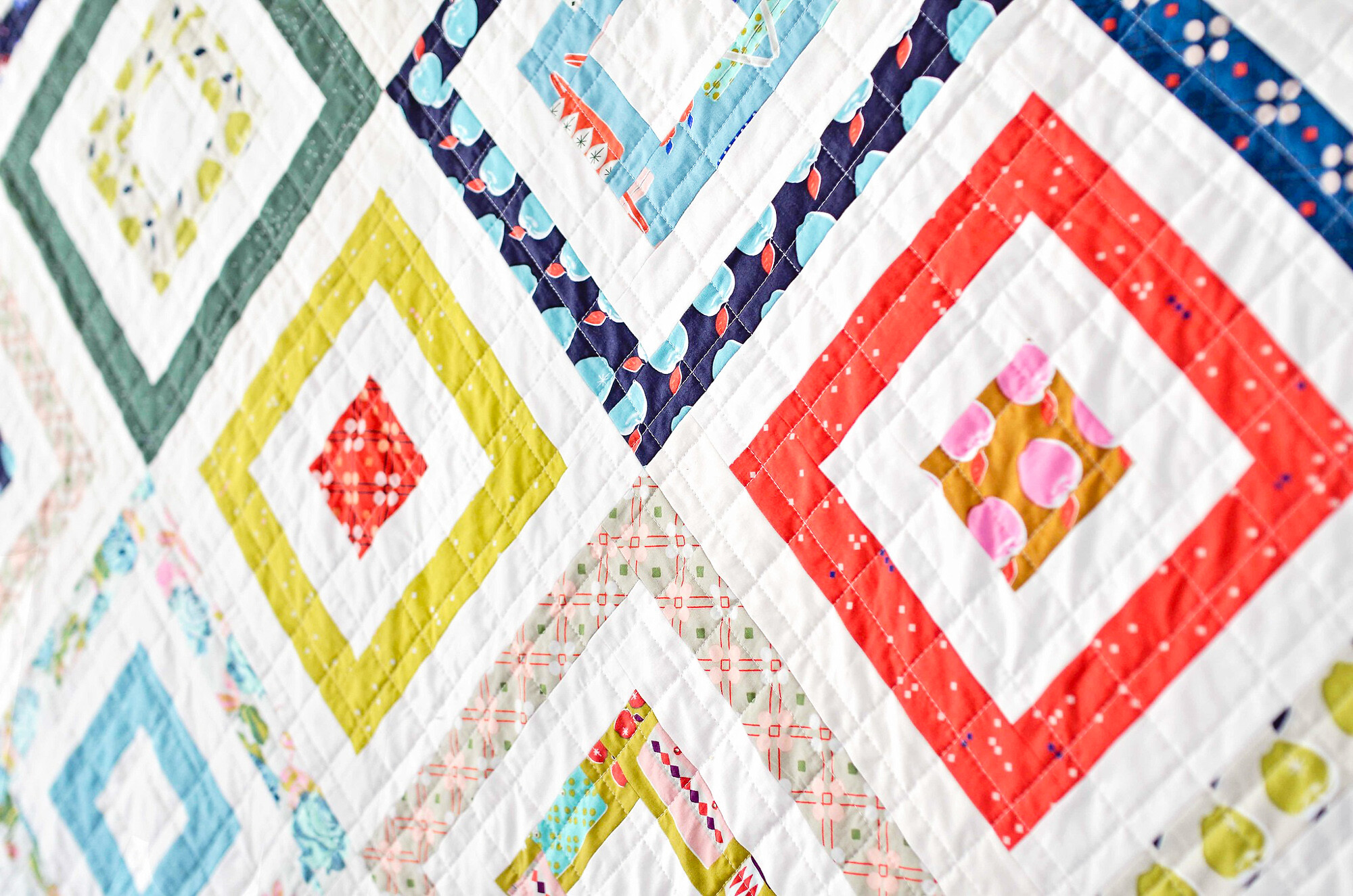 The Sadie Quilt in Picnic - Kitchen Table Quilting