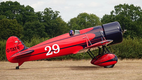 051:G-TATR | Travel Air Type R Mystery Ship replica, Old War… | Flickr