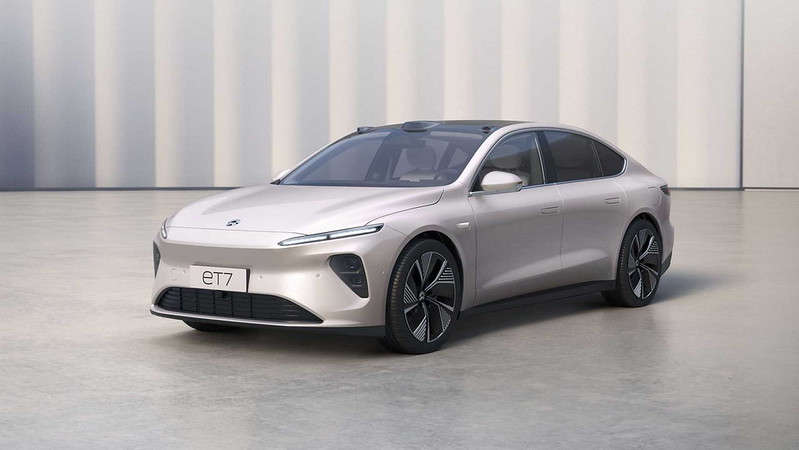 O NIO ET7 abre caminho para a Europa, pronto para revolucionar