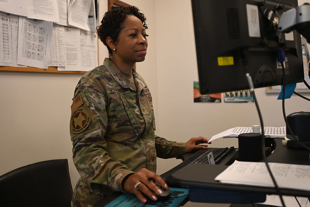 169th Logistics Readiness Squadron personnel at work
