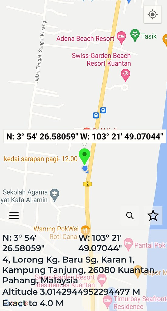 蘭花飯 Nasi Kerabu $5 @ Restoran Lala in Kampung Tanjung, Kuantan