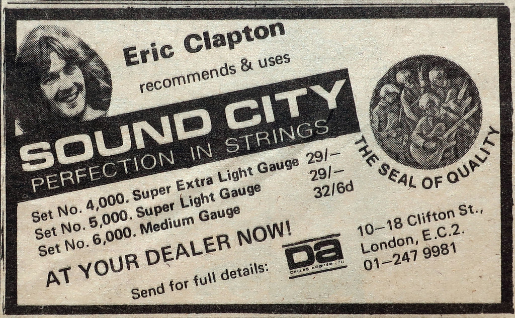 Eric Clapton recommends & uses Sound City