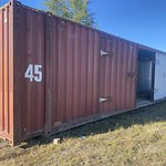 45 foot connex w/side doors