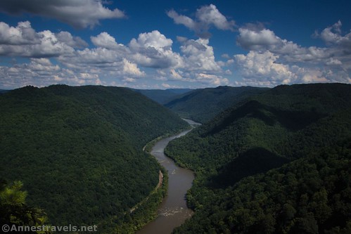 New River Gorge from North Overlook, New River Gorge National Park, West Virginia
