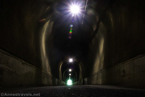 Lights in the Great Savage Tunnel, Pennsylvania