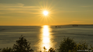 Lever du soleil, sunrise, Saint-Siméon, Charlevoix, PQ, Canada - 09755