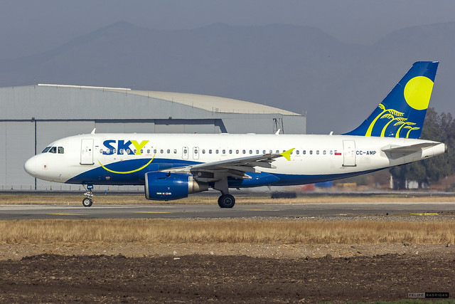 Airbus A319-112 | CC-AMP | Sky Airline