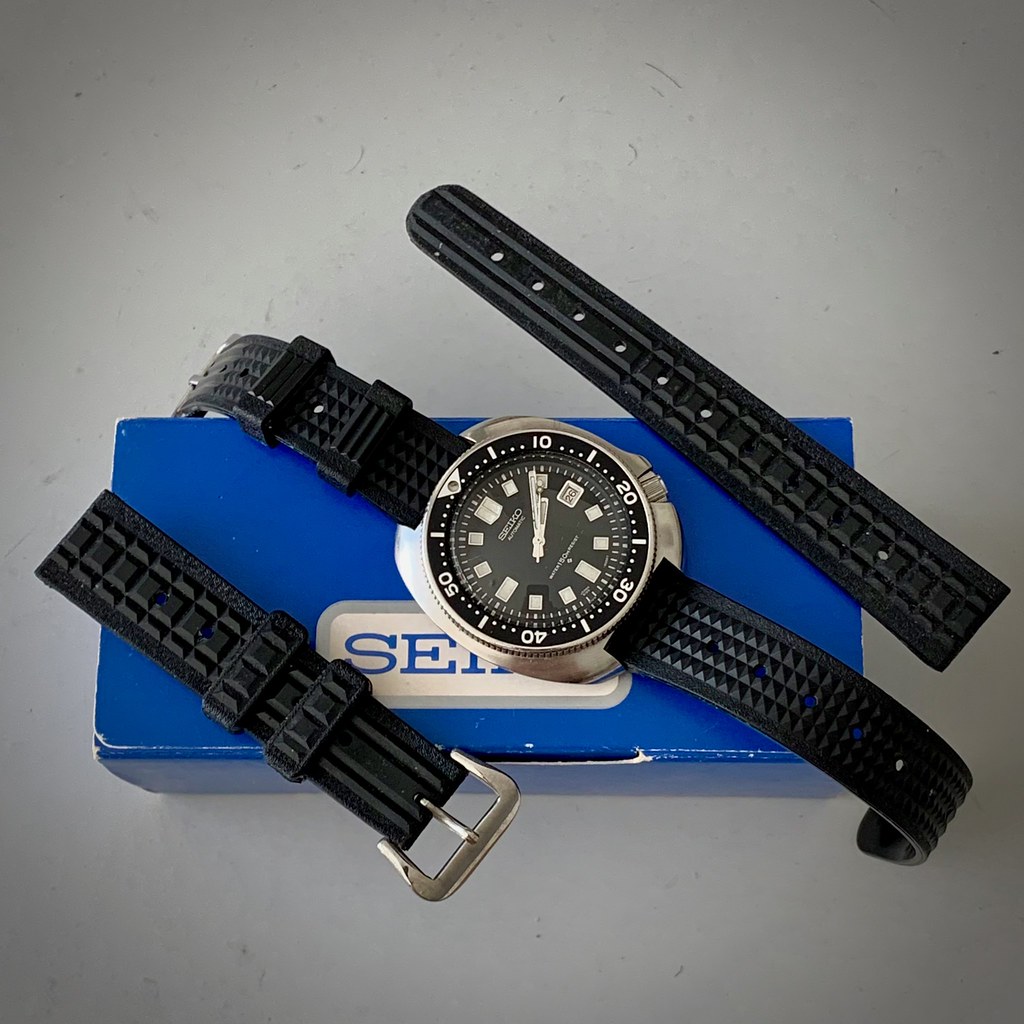 SOLD: Seiko 6105-8110 + GL721 Chocolate strap + box €2150 | Wrist Sushi - A  Japanese Watch Forum