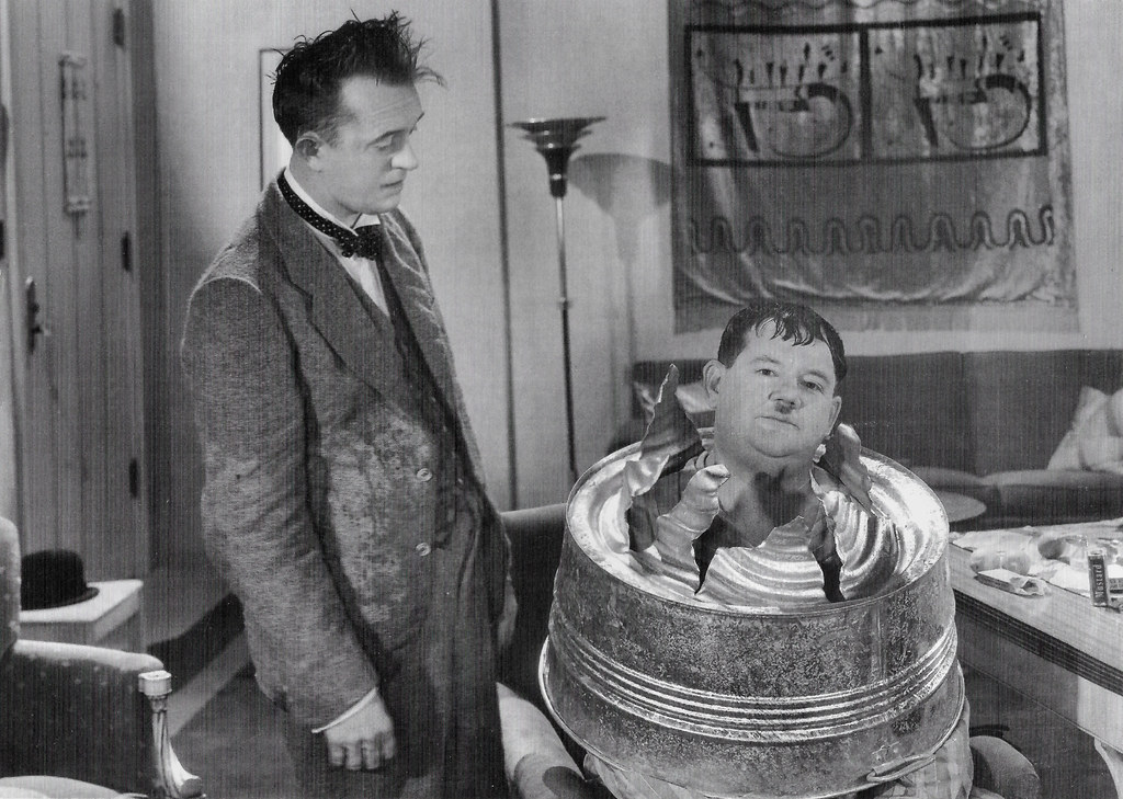 Stan Laurel and Oliver Hardy in Sons of the Desert (1933)