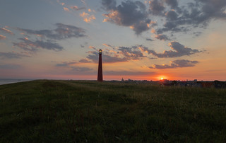 sunrise lighthouse Lange Jaap